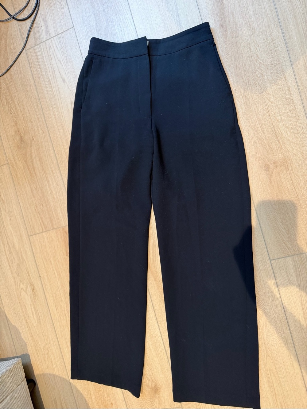 Aritzia High Waisted Straight/Wide Leg Trousers